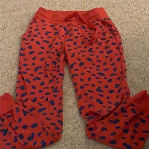Sundry size 0 leopard joggers